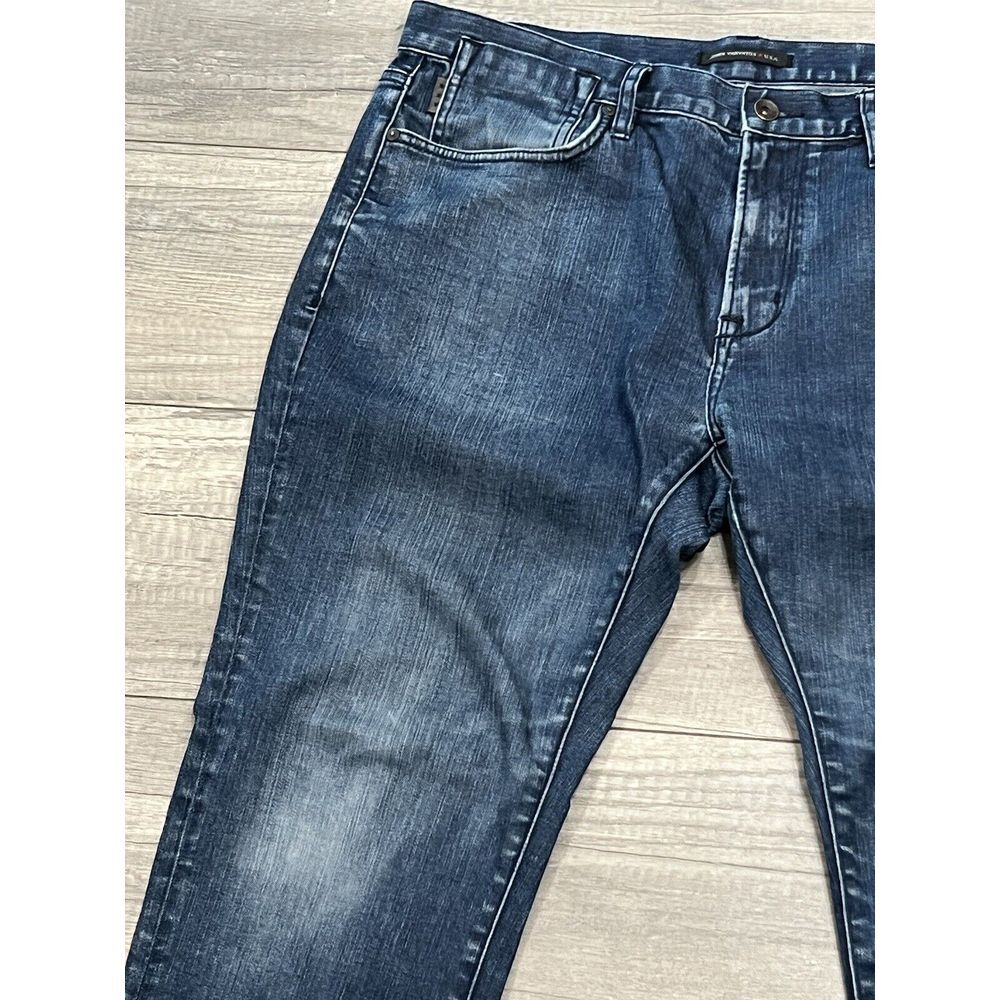 John Varvatos Bowery Slim‎ Straight Mens Jeans Size 36 36x29 - Picture 5 of 16